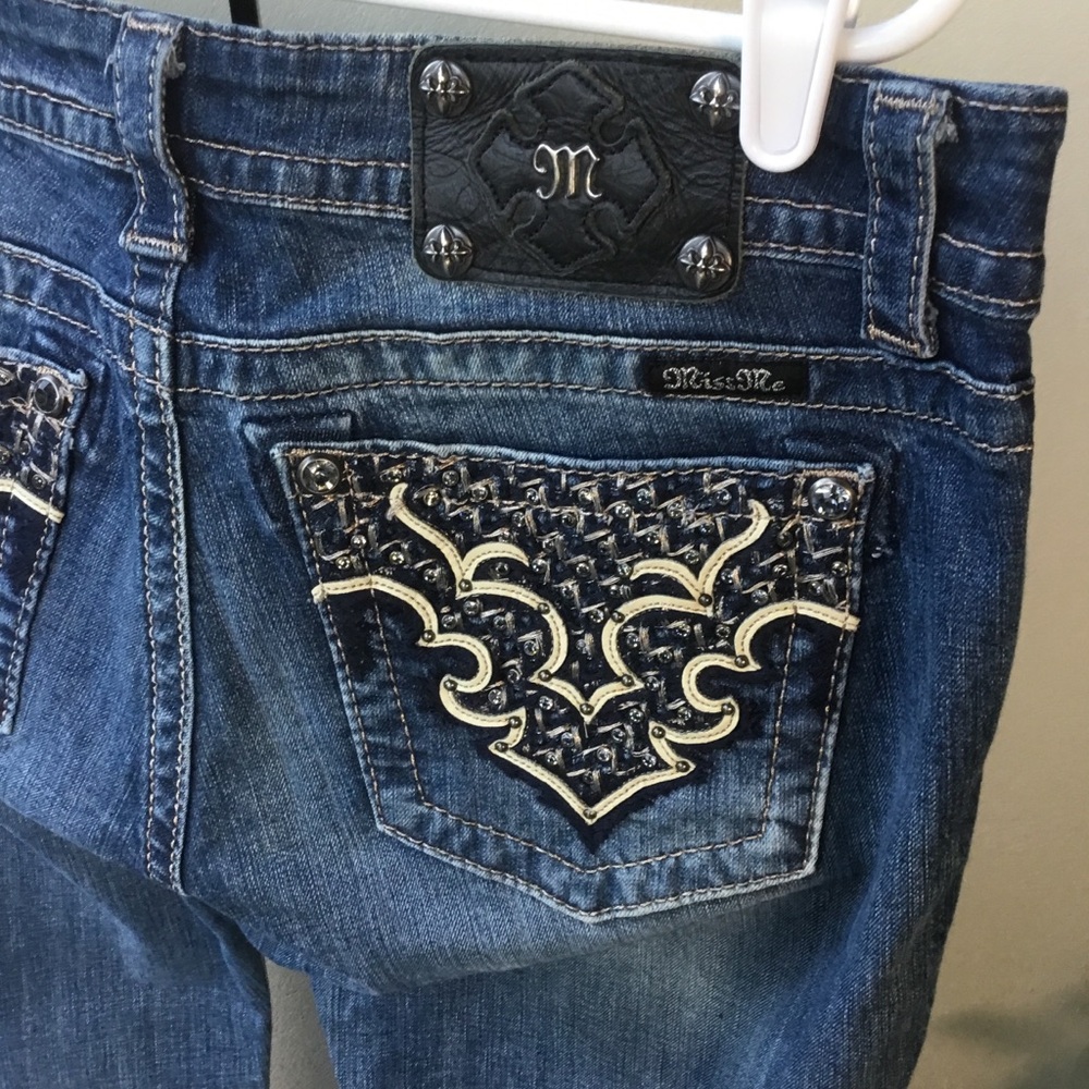Miss Me Jeans Boot women's size 31 Bootcut Great Condition